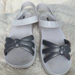 Mini Melissa Precious White and sparkling grey